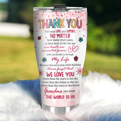 To My Nana | Personalized Stainless Steel Tumbler JSSSTPL2394D