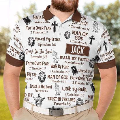 Trust In The Lord  | Personalized Polo Shirt