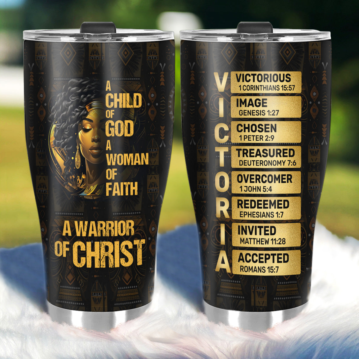 A Child Of God | Personalized Stainless Steel Tumbler