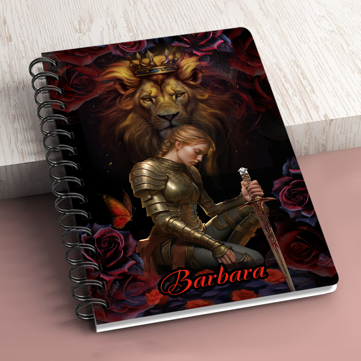 A Woman Of Faith Journal | Personalized Spiral Journal JSSJPM2746M