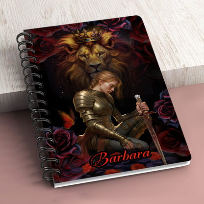A Woman Of Faith Journal | Personalized Spiral Journal JSSJPM2746M
