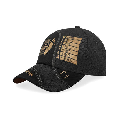 We Walk By Faith Not By Sight | Personalized Classic Cap