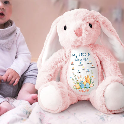My Little Blessings | Personalized Stuffed Bunny