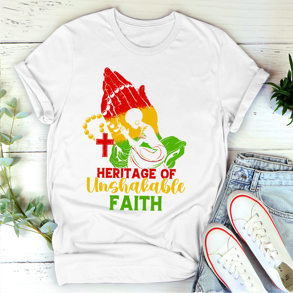 Heritage Of Unshakable Faith |  2D Unisex T-shirt