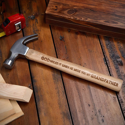 God Nailed It | Personalized Wooden Hammer