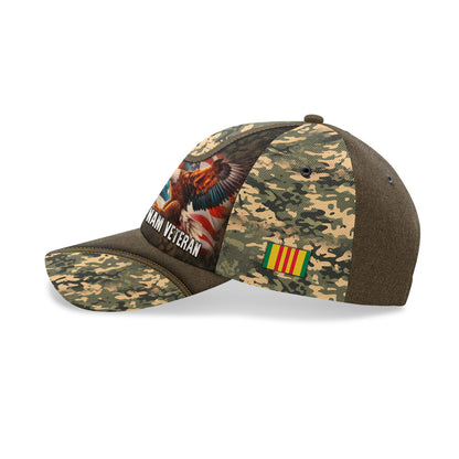 I Served  I Sacrificed  I Regret Nothing  I'm A Vietnam Veteran | Personalized Classic Cap JSCCH884