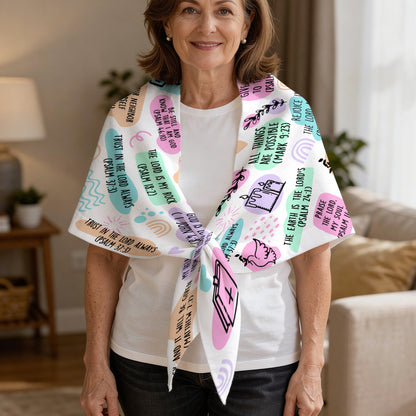 My Daily Bible Affirmations | Personalized Shawl Wrap