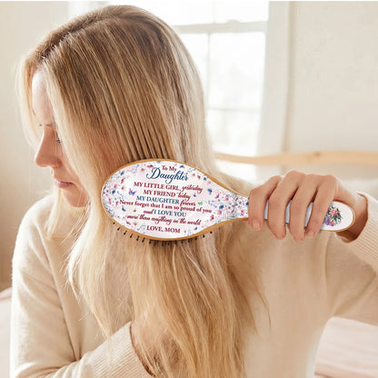 To My Daughter Remember To Pray On It Pray Over It Pray Through It  | Personalized Hair Brush