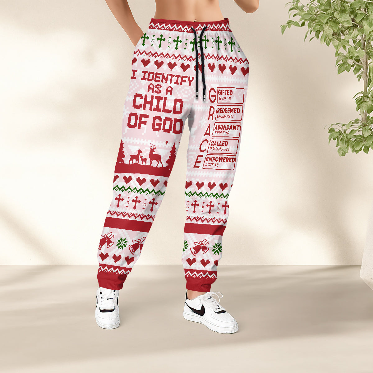 I Identify As A Child Of God | Personalized Sweatpants