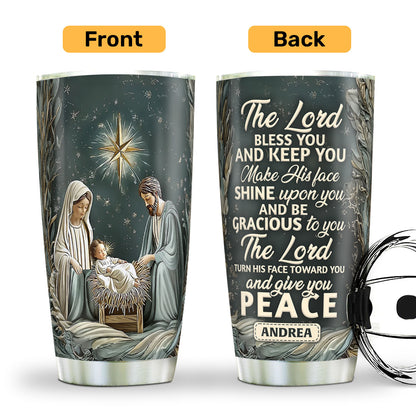 The Blessing | Personalized Stainless Steel Tumbler