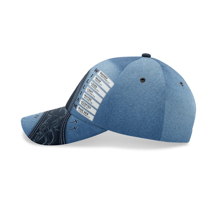 Jesus The Way The Truth The Life | Personalized Classic Cap