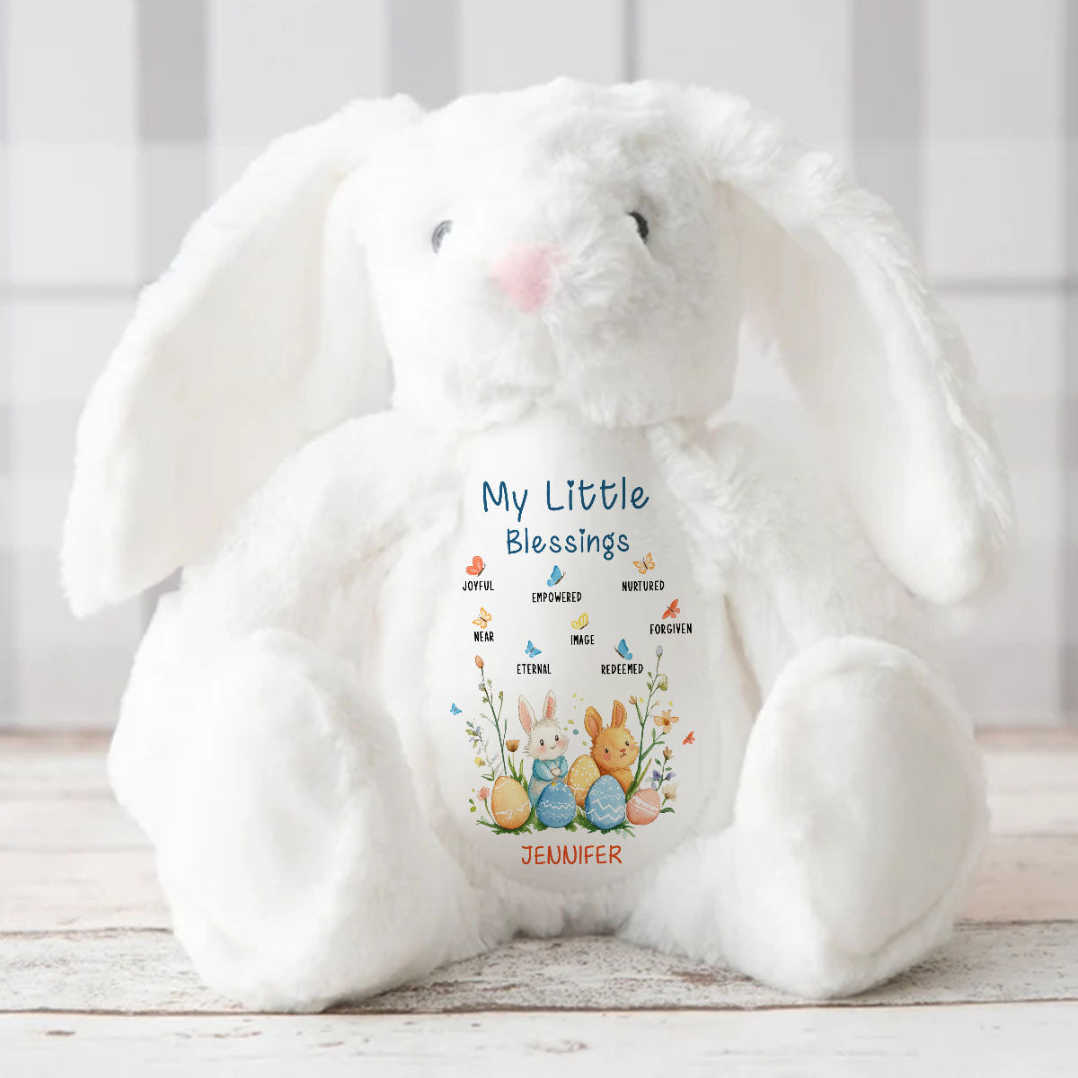 My Little Blessings | Personalized Stuffed Bunny