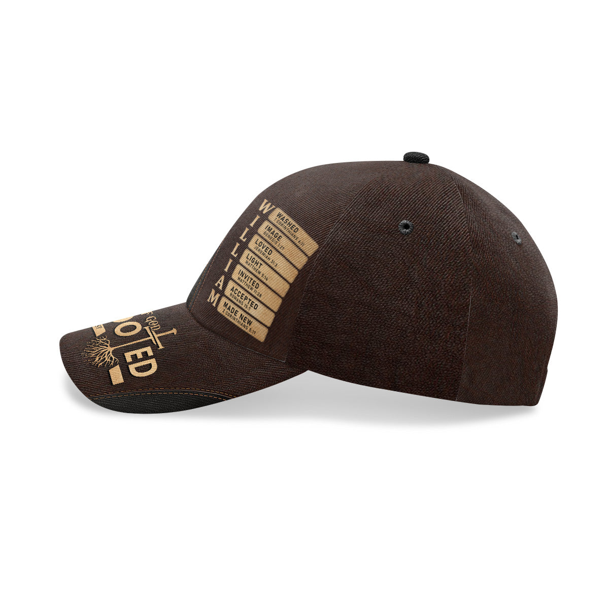 Rooted In Christ | Personalized Classic Cap
