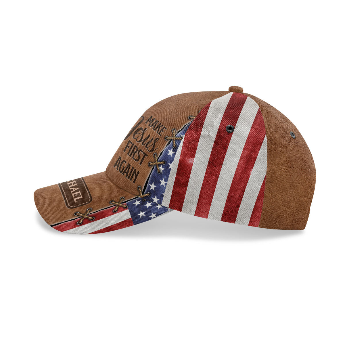 Make Jesus First Again | Personalized Classic Cap