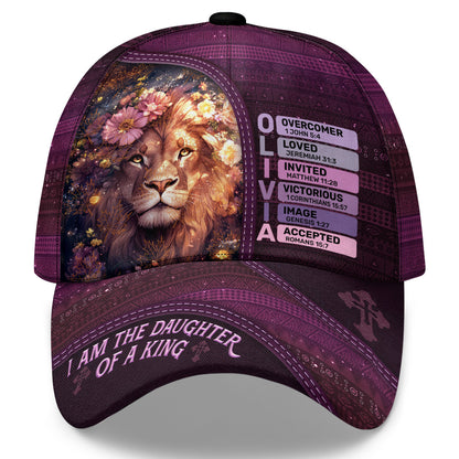 I Am The Daughter Of A King | Personalized Classic Cap