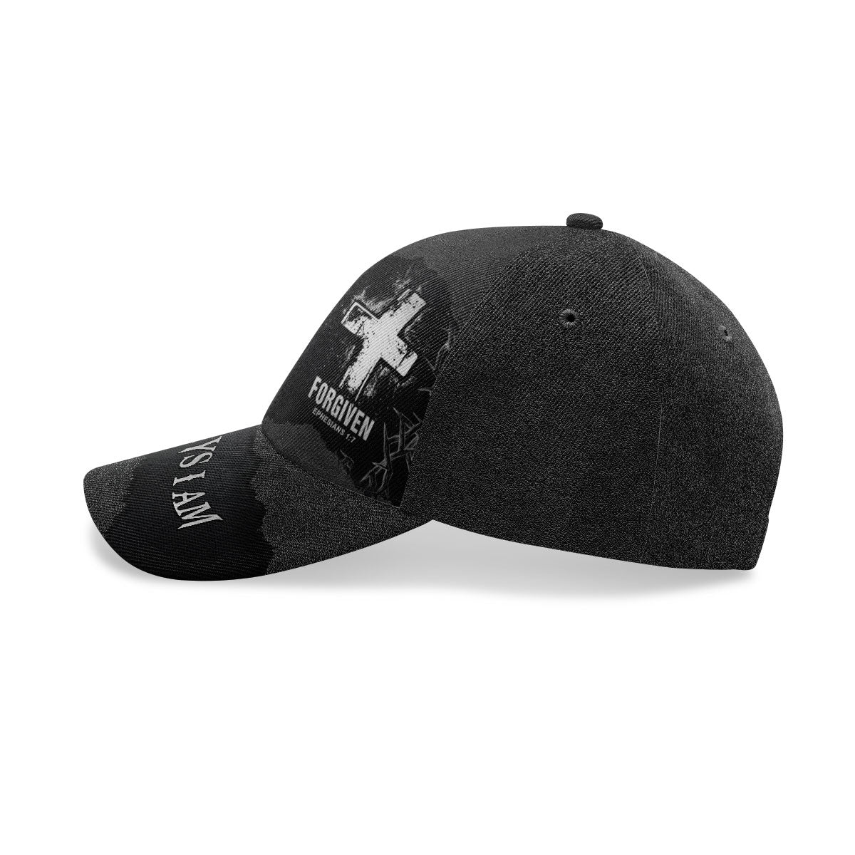 Forgiven Bible Verse | Personalized Classic Cap
