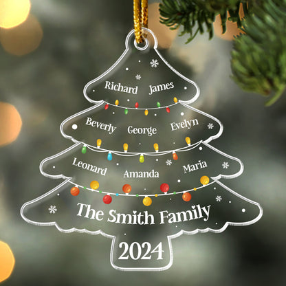 We Find The True Meaning Of Christmas | Personalized 1-Side Acrylic Ornament JSACOHLL2697TA