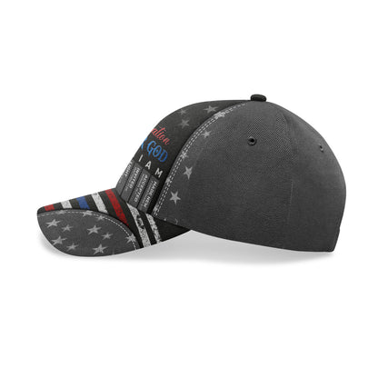 One Nation Under God | Personalized Classic Cap