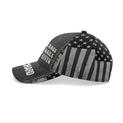 1 Cross 3 Nails 4 Given | Personalized Classic Cap