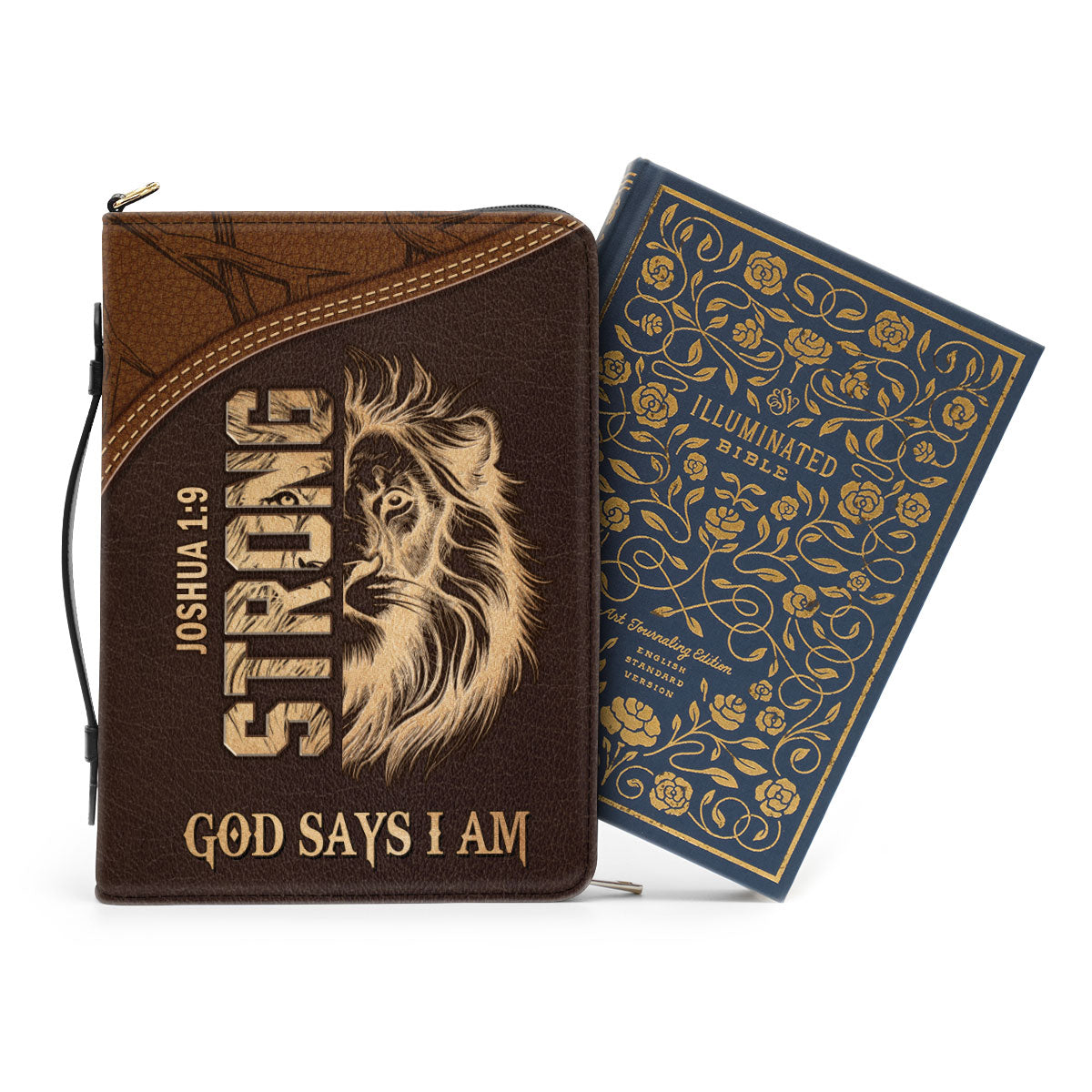 Man Of God Lion | Personalized Bible Cover