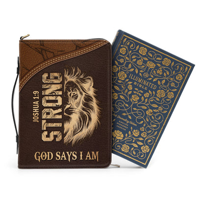 Man Of God Lion | Personalized Bible Cover