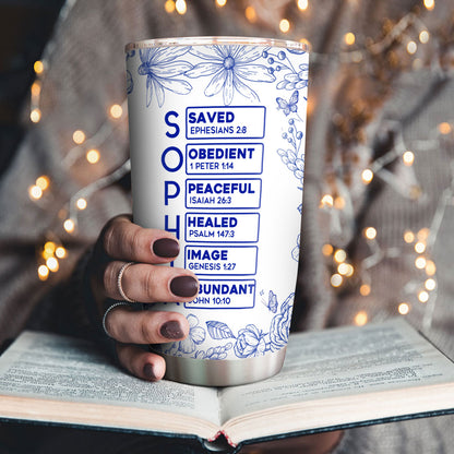 Pastor's Wife Is A Blessing | Personalized Stainless Steel Tumbler