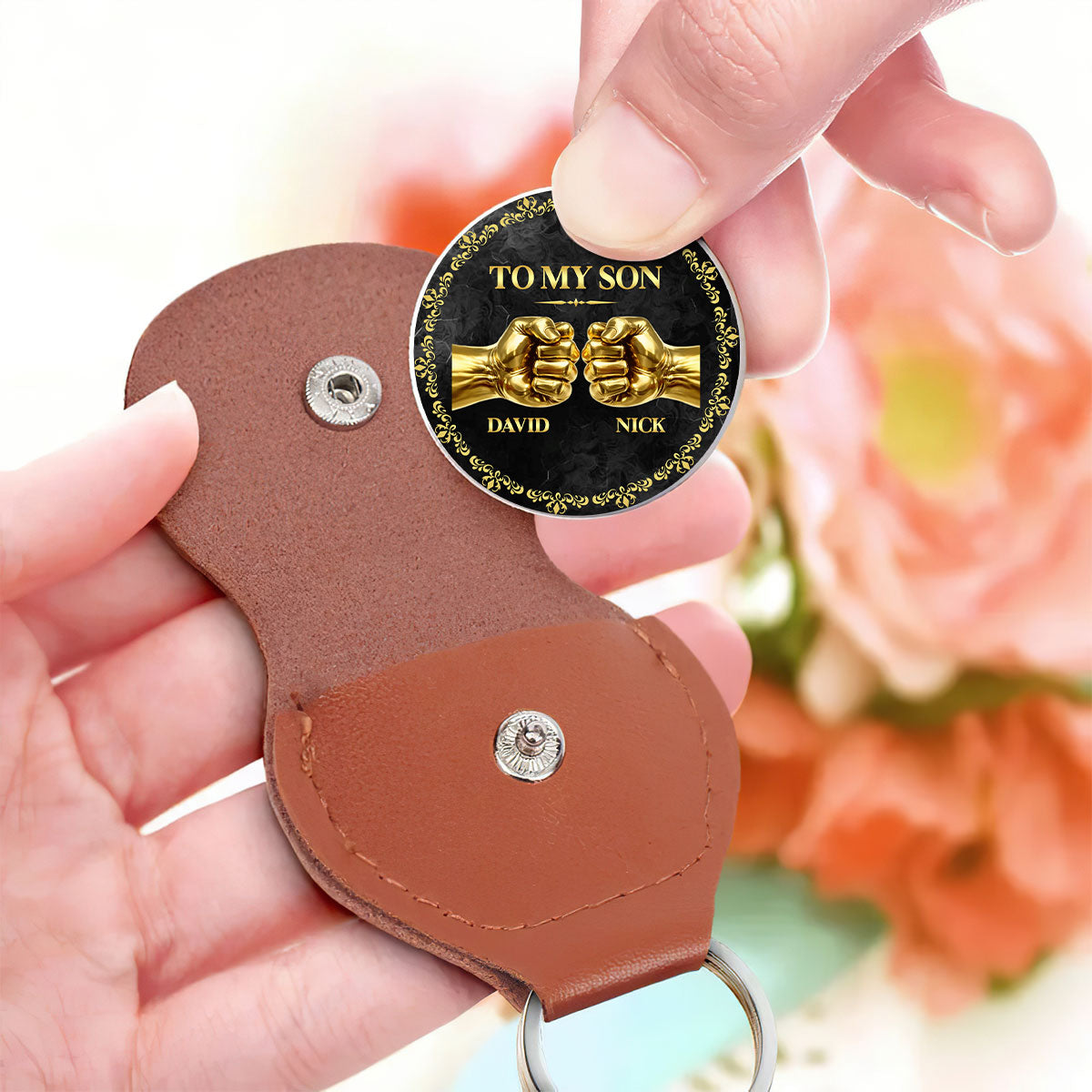 To My Son My Boy | Personalized Pocket Hug