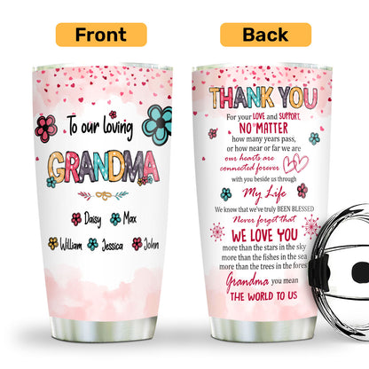 To My Nana | Personalized Stainless Steel Tumbler JSSSTPL2394D