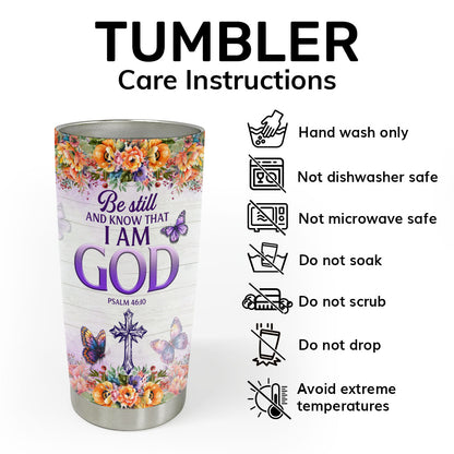 Love The Lord Your God | Personalized Stainless Steel Tumbler JSSSTPT2563M