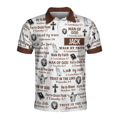 Trust In The Lord  | Personalized Polo Shirt