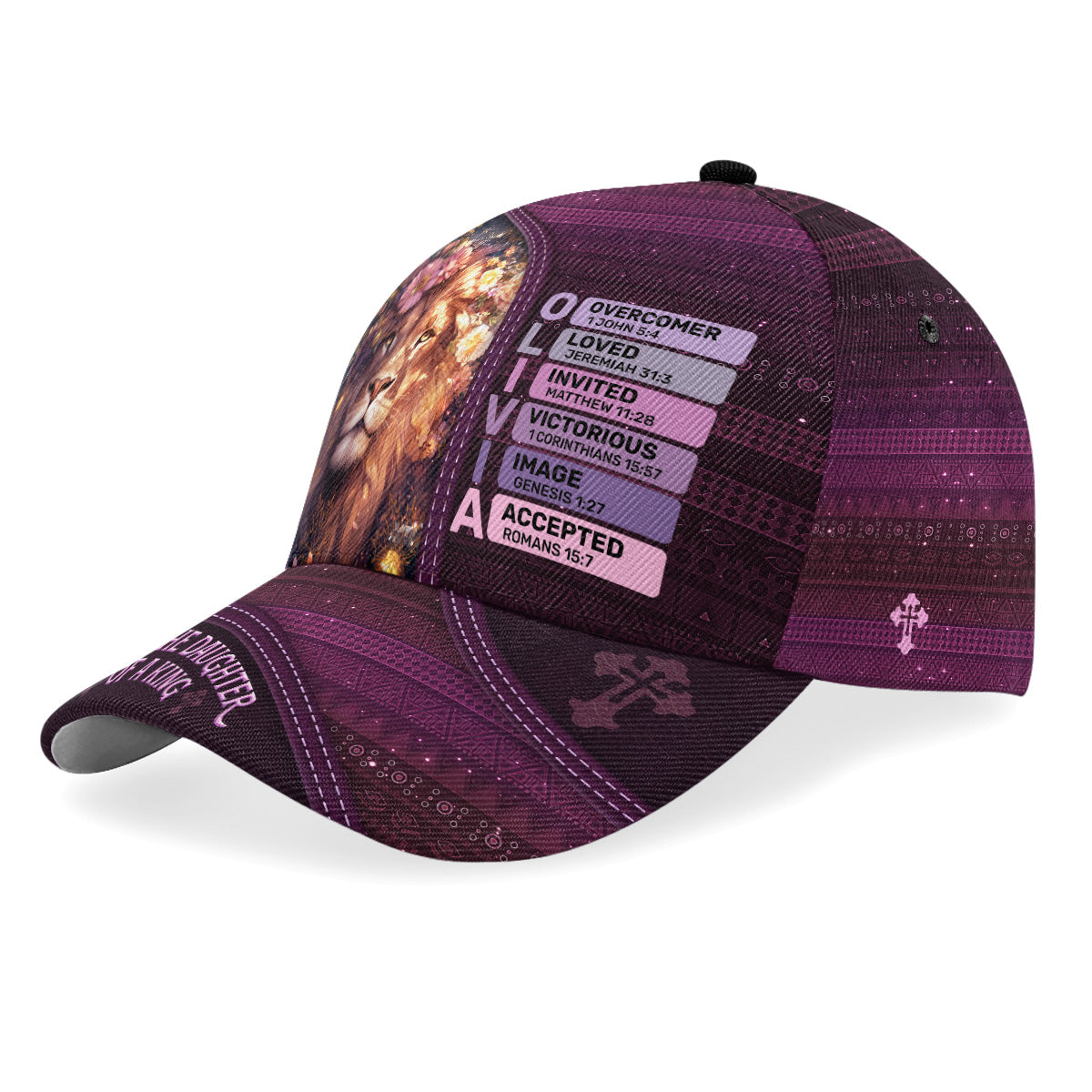 I Am The Daughter Of A King | Personalized Classic Cap
