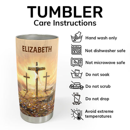 No Weapon  | Personalized Stainless Steel Tumbler