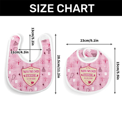 Bless This Child | Personalized Baby Bib