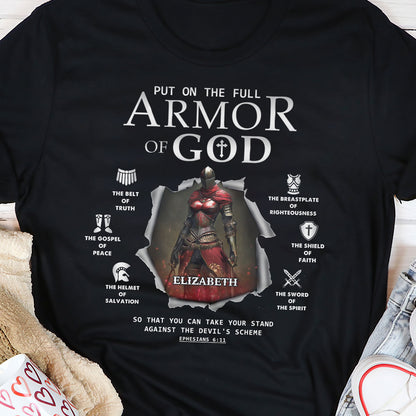 Armor Of God | Personalized Classic Unisex T-shirt