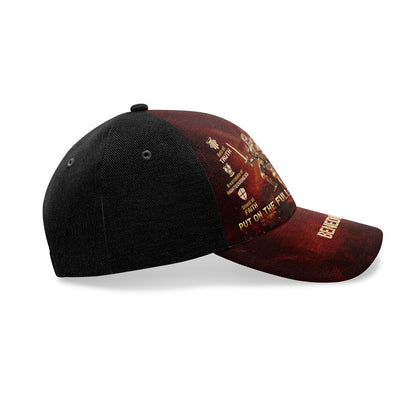 Put On The Full Armor Of God | Personalized Classic Cap JSCCM1039