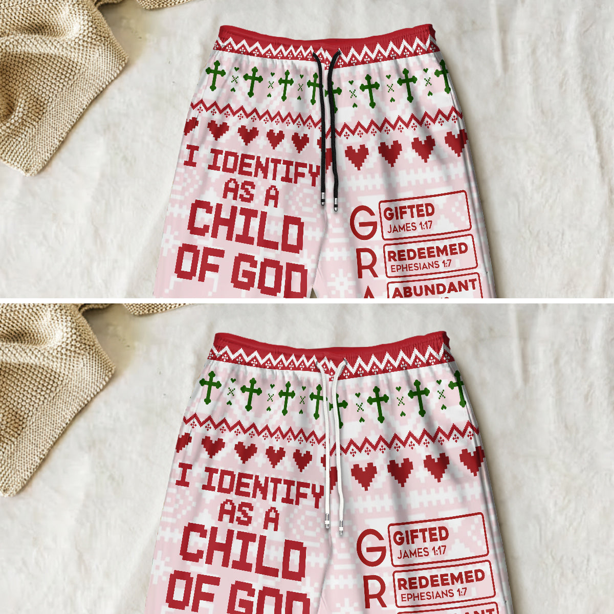 I Identify As A Child Of God | Personalized Sweatpants
