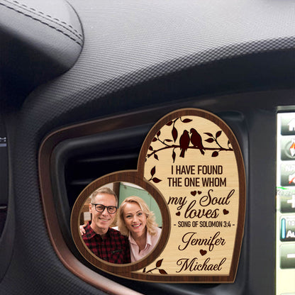 I Have Found The One Whom My Soul Loves | Personalized Car Visor Clip
