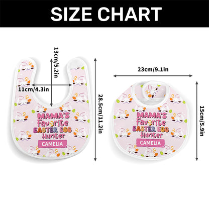 Mama's Favorite Easter Egg Hunter | Personalized Baby Bib