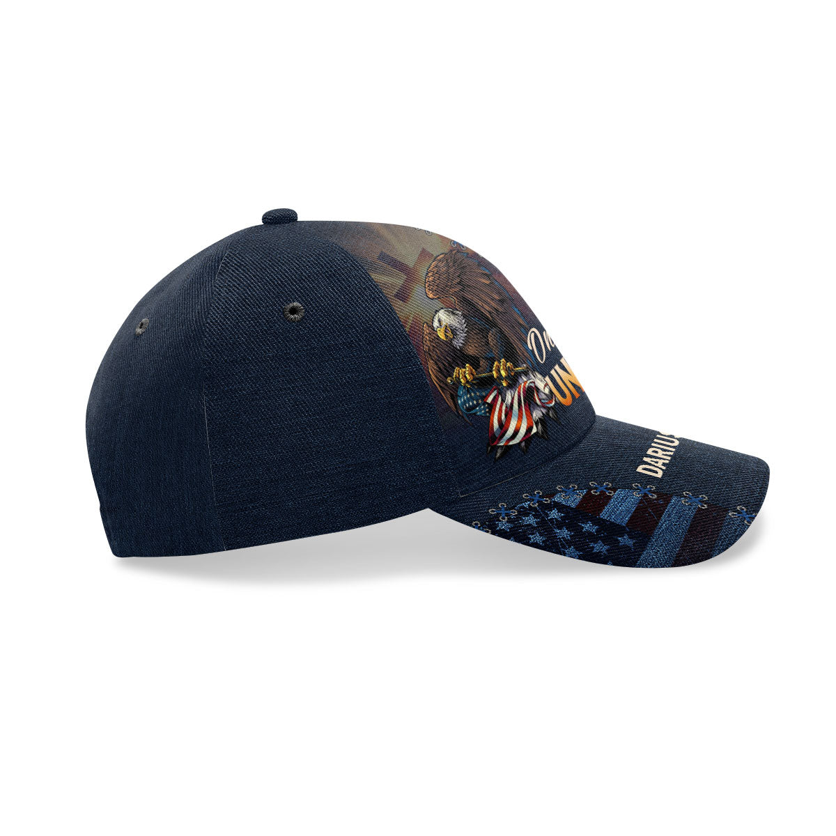One Nation Under God | Personalized Classic Cap JSCCM1041