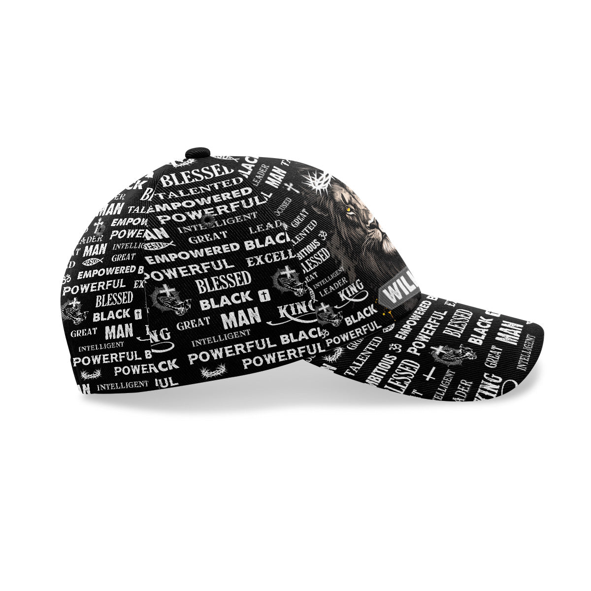 God Says I Am Black Man | Personalized Classic Cap