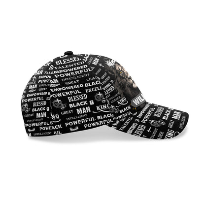 God Says I Am Black Man | Personalized Classic Cap