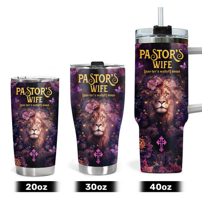 Pastor's Wife Appreciation Gift | Personalized Stainless Steel Tumbler