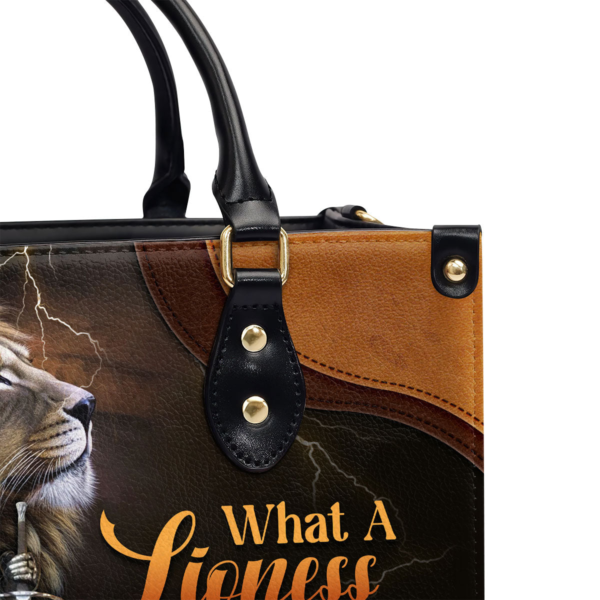 What a Lioness Was Your Mother | Personalized Leather Handbag