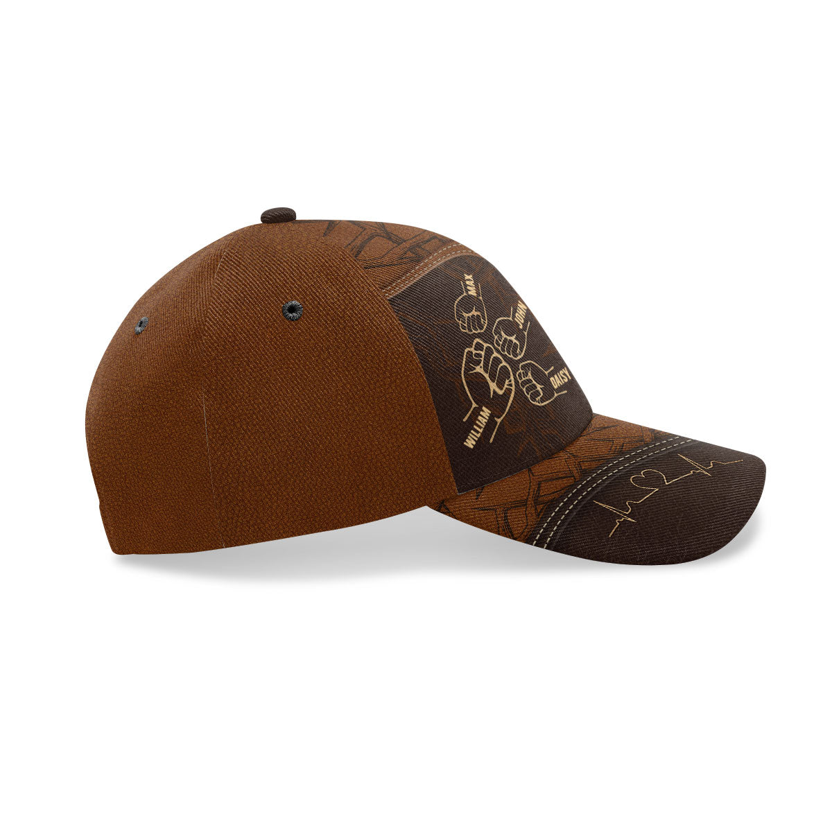 Man Of God Fist Bump | Personalized Classic Cap