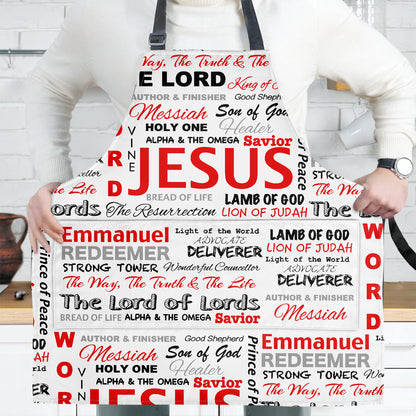 The Lord Of Lords |  Apron With Pocket