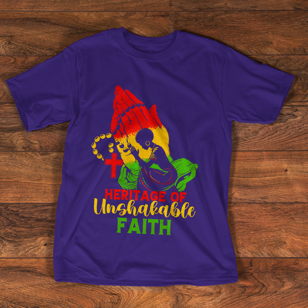 Heritage Of Unshakable Faith |  2D Unisex T-shirt
