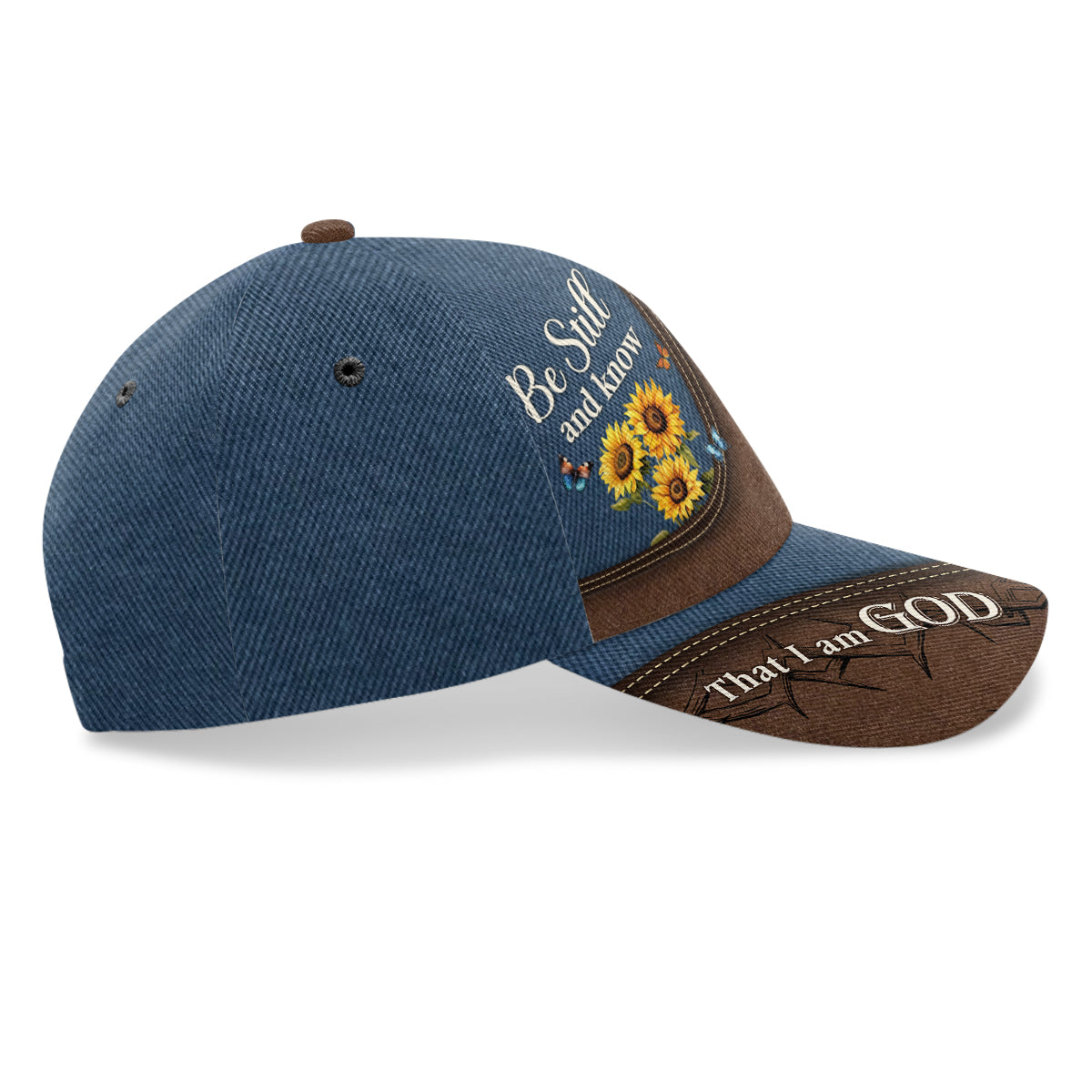 Be Still And Know That I Am God | Personalized Classic Cap
