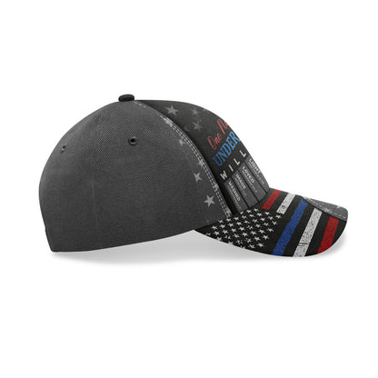 One Nation Under God | Personalized Classic Cap