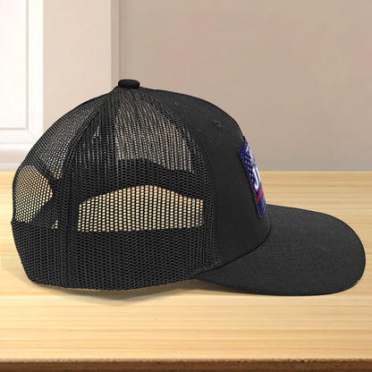 Yo Y Mi Casa Serviremos A Jehova | Personalized Leather Patch Hat
