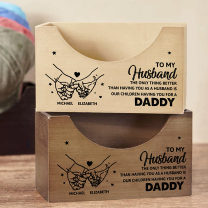 To My Husband | Personalized Cap Holder